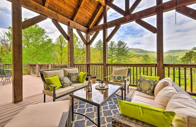 The Tuck House, nestled in the serene beauty of Cullowhee, NC