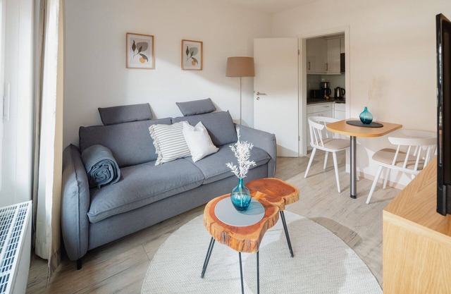 The vacation apartment "Strandnest 2" is located on the first floor of the house "Strand