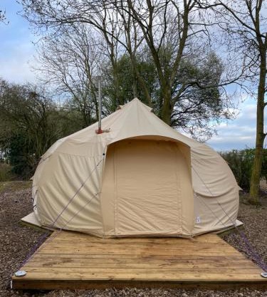 The Warren, Hot Tub and wood burning stove