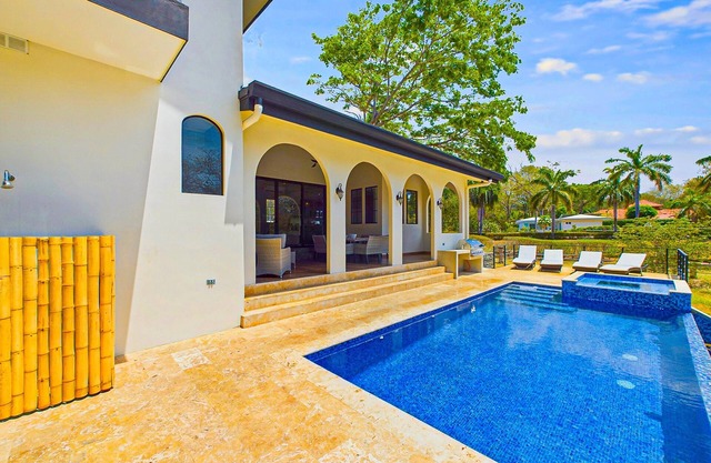 This beautiful home with private pool and proximity to the best beaches.