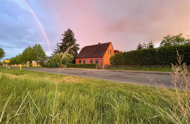 Time out in a farmhouse with orchard near the lake