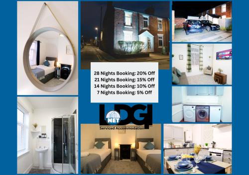 Town Centre House with parking, Wi-Fi