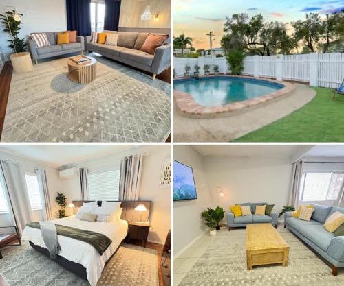 Townsville Home Pool2xLiving2xCarGarage with AC&TV's