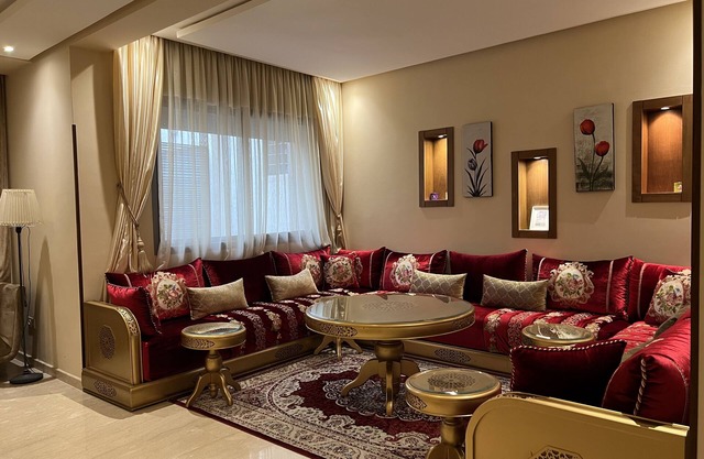 Traditional Moroccan apartment