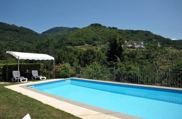 Traditional style stone cottage with private pool