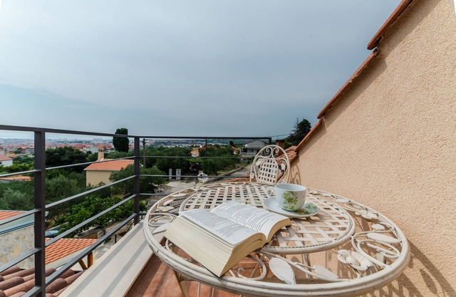 Traditional stone made house with magnificant