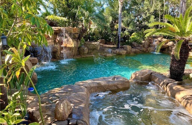 Tropical Pool Resort Slide Bamboo Palapa Disney Mini-Golf Ping Pong