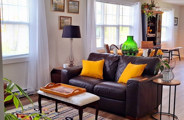 Tucked away on quiet street but short walk to Mahone Bay and all its amenities.