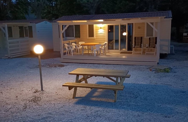 Tuscany Mobilehome Chalet sea Italy camping with pool Pisa