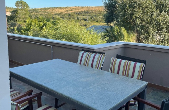 Two bedroom apartment with terrace and sea view Ljubač, Zadar (A-14593-c)
