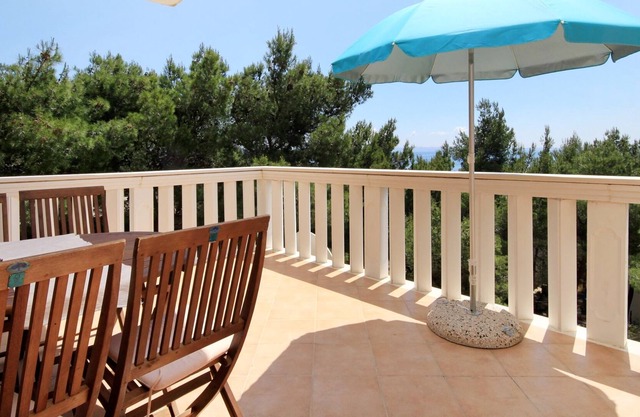 Two bedroom apartment with terrace and sea view Sveta Nedilja, Hvar (A-110-b)