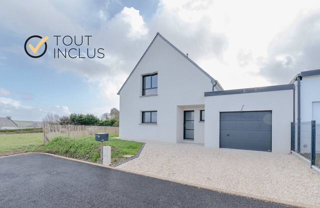 TY NEVEZ - Pretty new house with small sea view