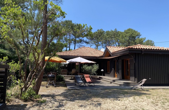 Typical Basin villa in Petit Piquey, sleeps 10 people