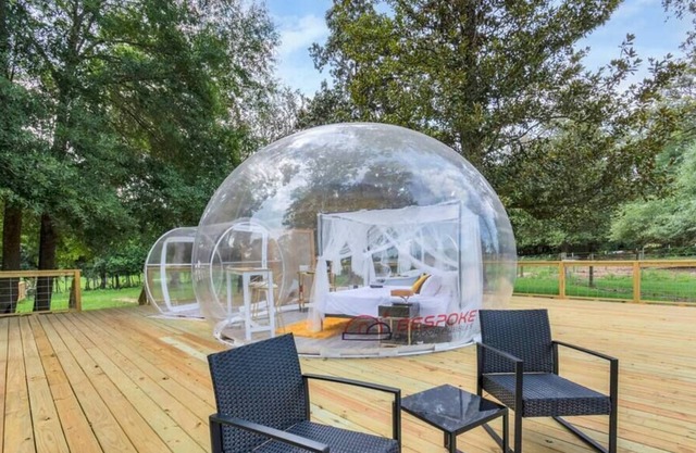 Unique Bubble + Gorgeous Pool on a Ranchette