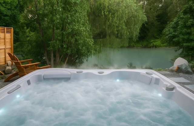 Unique Riverfront - Salt Water Hot Tub, Firepit, Historic Puyallup