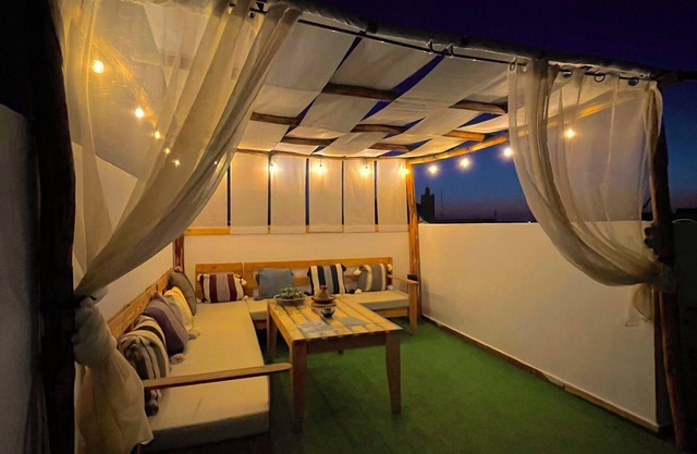 Uniquely styled apartment with private terrace