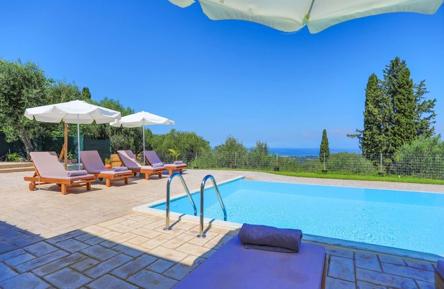 Unwind in Luxury with Private Pool and Stunning Views - Villa Chrisdina, Corfu