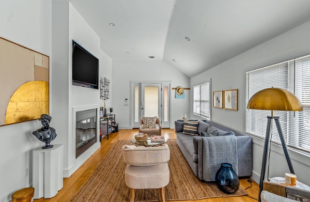 Updated and dog-friendly, close to seasonal activities with yard, & washer/dryer