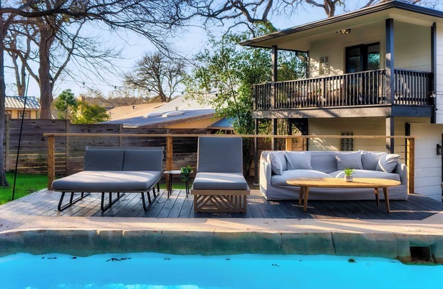 Upscale Zilker Gem | Pool, Spa & Two Kitchens