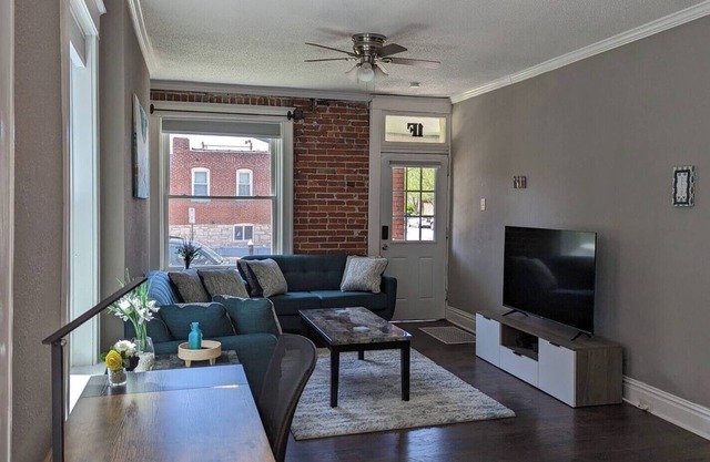 Urban 2BR/1BA w/Backyard & WFH Desk | St. Louis