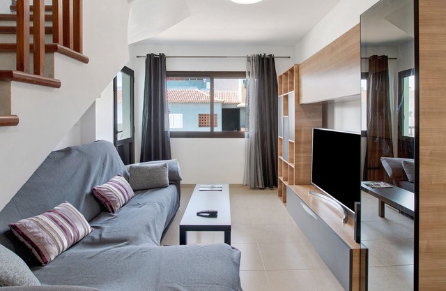 Vacation Home 'Guimar Large Terrace' close to the Beach with Sea View, Shared Pool & Wi-Fi