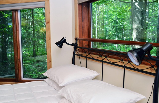 Venez Vous Reposer Dans Notre Charmant Écorefuge Situé en Pleine Forêt