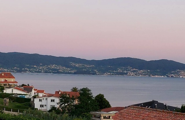 View of the port of Sanxenxo