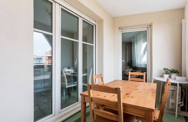 View on the banks of Lez: terrace, air conditioning & parking