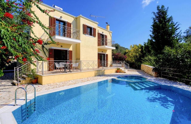 Villa Aloni in Paxi with 2 bedrooms and 3 bathrooms