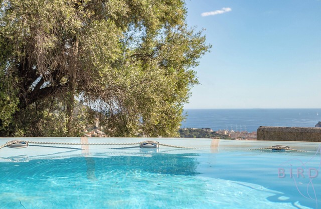 Villa Bonnard in Nice : Sea and city View & Pool