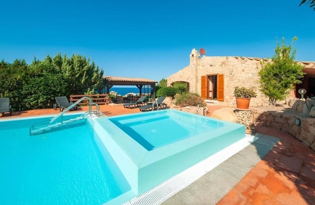 [Villa Carla] Large beachfront villa with private pool, Jacuzzi and sauna