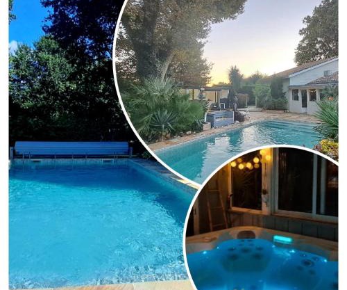 Villa Chênaie des Lagunes Piscine & Spa privé