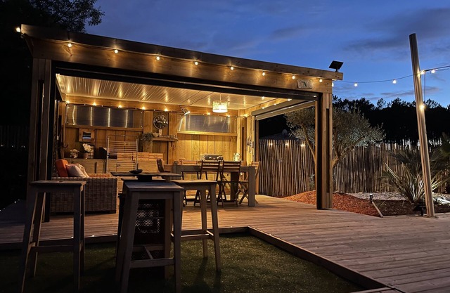 Villa Confort 8 voyageurs Léon with heated pool* Nature Landes Surf Océan