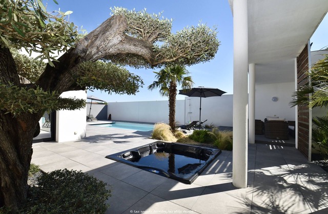 Villa EDEN ROC with swimming pool and jacuzzi
