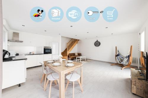 Villa Épure - 10 min Disneyland - 6 people