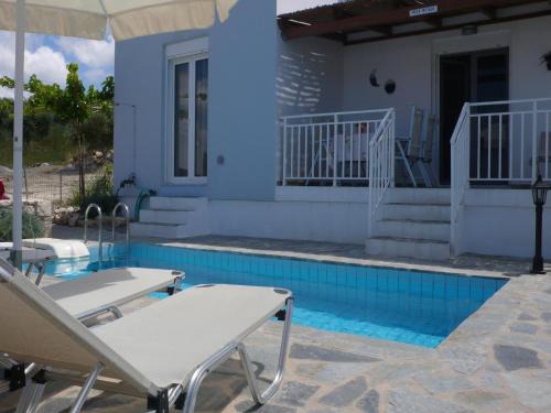 Villa in Loutra with Sea View and Pool