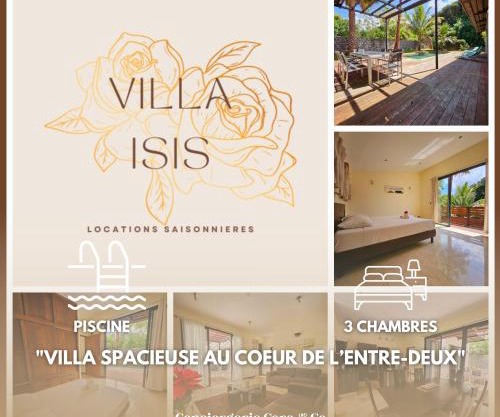 Villa Isis, avec piscine et une magnifique vue !