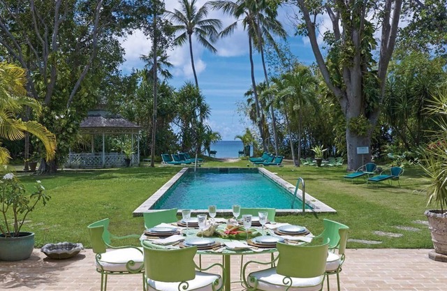 Villa Nelson Gay in St Peter by Personal Villas - Beachfront Villa with Swimming Pool and Gazebo