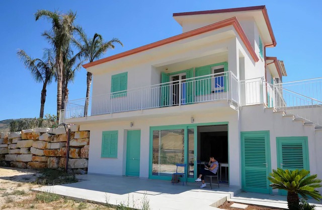 Villa Relax con Giardino Alberato Prossima al Mare di Scopello