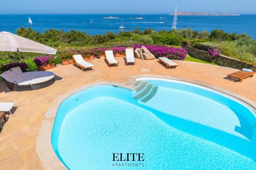 Villa Romazzino con vista mare