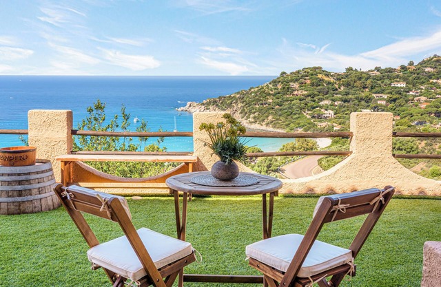 Villa "Sardinia Villa Torre delle Stelle" with Sea View, 2 Private Terraces & Wi-Fi