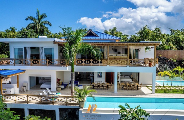 Villa Sea and Nature view - 6 BR with A/C - 2 pools - 1 jacuzzi for 6 pers WIFI