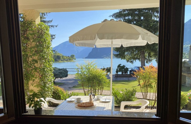 Villa Tiziana Type T3 - DIRECTLY ON THE LAKE - up to 4 people - pool - garden - wide view