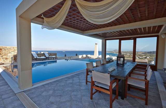 Villa Tower Resort. .the luxury of touching the Aegean sunsetn