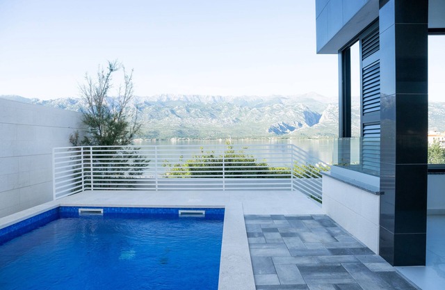 Villa Velebit - luxurious flat on beachfront with private pool and stunning view