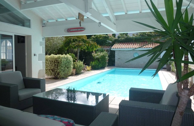 Villa ,warmed pool "La Nivelle"océan Ciboure St jean de Luz Biarritz