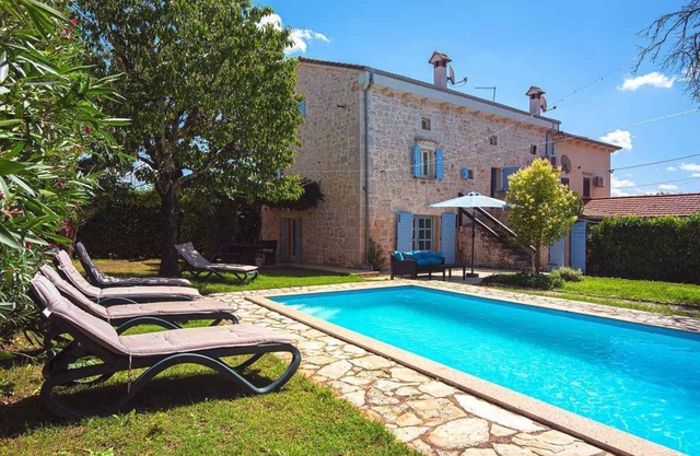 Villa with pool and playground