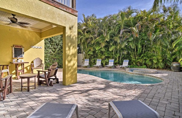 Walk to Shore Holmes Beach Home with Pool and Hot Tub