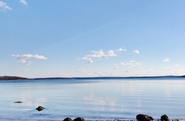 Waterfront House With Dock And Private Beach