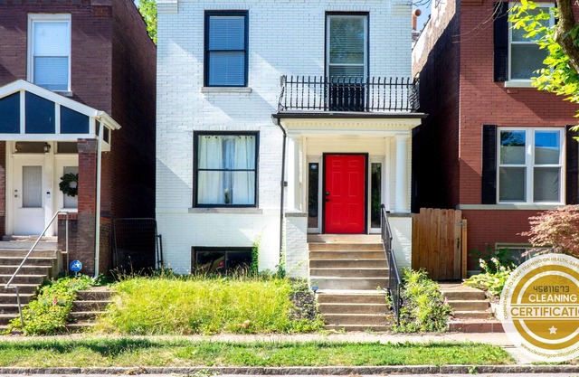 White Brick 3BR/2BA Tower Grove Home / ABODEbucks